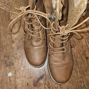 Brown boots